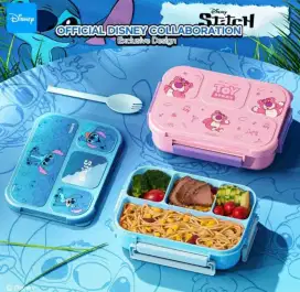 Ecentio Kotak Makan Karakter Disney Bpa Free Antibocor
