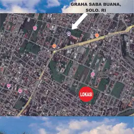 Investasi Profit Tanah Kavling Kota Solo, 3 menit  Graha Saba Buana RI