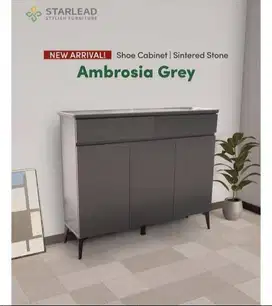 Rak Sepatu Ambrosia Grey