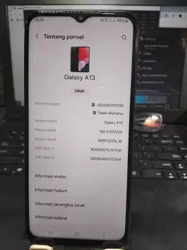 Samsung A13. Ram 6/128gb. Full original