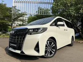 TDP75JT KM.22.000 TOYOTA ALPHARD 2.5 G ATPM 2024/2023 WHITE ON BEIGE