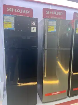 Kulkas sharp 2 pintu
