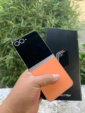 Samsung Z flip 6 256 fullset resmi garansi aktif