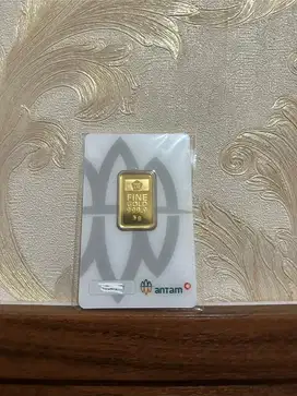 Logam Mulia/Emas Batangan Antam 5 gram Terbaru 2025