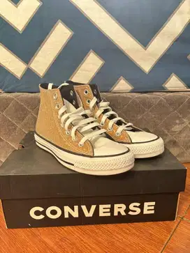 Converse All Star High Saturn Gold&White