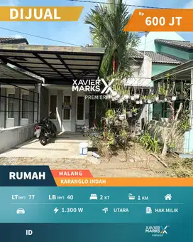 Rumah Lokasi Strategis Murah Di Karanglo Indah Singosari Malang(OLX783