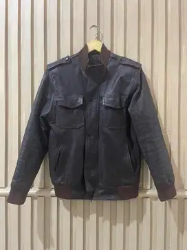 Preloved Jaket Kulit Asli