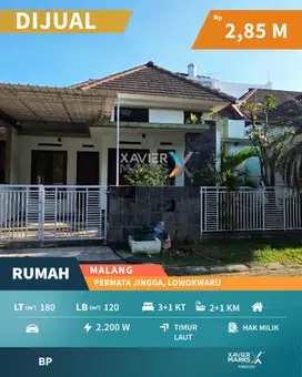 Rumah Siap Huni Di Perumahan Permata Jingga, Lowokwaru, Malang(OLX789)