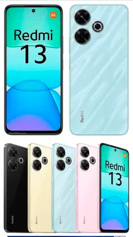 Redmi 13 8/128 garansi resmi di jamin pasti ori
