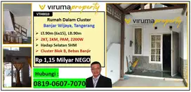VTH0010 - Rumah Dalam Cluster, Banjar Wijaya, Nego!