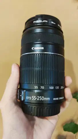 Lensa Tele Canon EF-S 55-250mm IS II