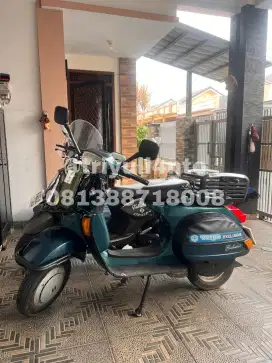 Vespa P150 X Exclusive 2 2003 Hijau Metalik Original Pabrik Istimewa