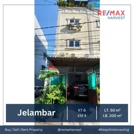 Jual Murah Rumah Tinggal Siap Huni Posisi Hook Jelambar Jakarta Barat