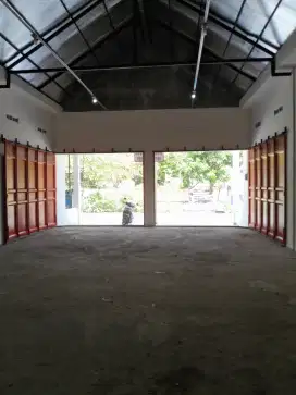Disewakan gudang bangunan baru
