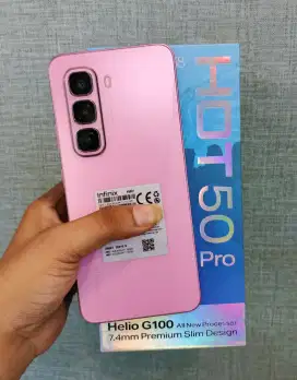 Infinix Hot 50 Pro 8/256 Lengkap Fullset Mulus Nominus Original