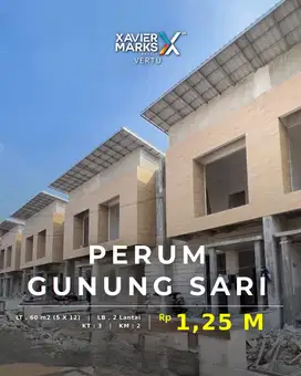 Rumah Baru 2 Lt, Bagus & Strategis, Perum Alana Gunungsari, SBY