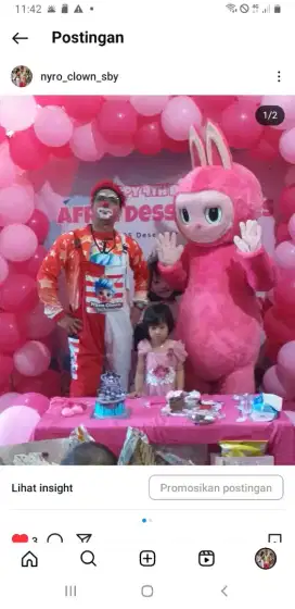 Mc badut sulap ulang tahun
