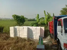 Batu kumbung buat pondasi