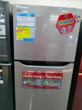 Kulkas LG 2 pintu cicilan mulai dari 300rb free 1x