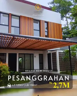Dijual Rumah Brand New Cluster Wijaya Pesanggrahan Jaksel