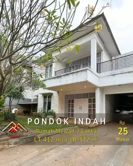 DIJUAL RUMAH MEWAH 2 LANTAI DI PONDOK INDAH JAKARTA SELATAN