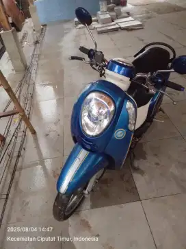 Scoopy-FI 2014 starter kasar