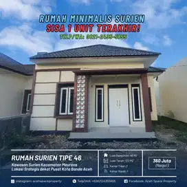 Dijual Rumah Murah di Surien dan Lamjabat - Siap Huni Sisa 1 Unit!