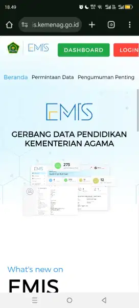 OPERATOR EMIS dan simpatika operator anbk