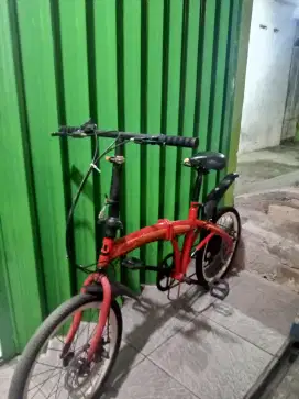 SEPEDA LIPAT BEKAS! LECET DIKIT