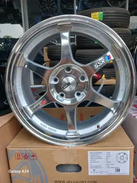 Ssr type C ring 17x7,5 pcd 5x114,3 ET 40 full mirror. Hrv brv camry