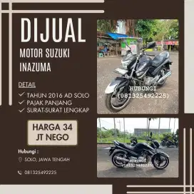 Suzuki Inazuma Tahun 2013