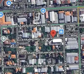 Jual Tanah utk Gudang 4,1 Are di Muding dkt Tiara Gatsu