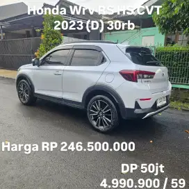 Antik KM 30rb.. Honda Wrv RS HS CVT 2023 (D)