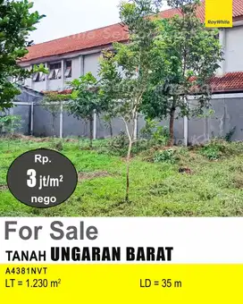 DIJUAL TANAH DI UNGARAN BARAT A4381