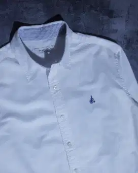 Kemeja putih Bean pole Oxford