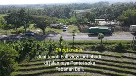 Tanah 10 Hektar View Laut di Pantai Soka Tabanan
