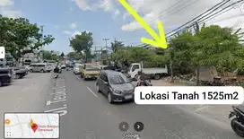 DIJUAL TANAH KOMERSIL JALAN RAYA TEUKU UMAR BARAT DENPASAR