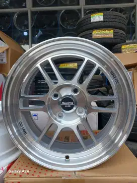 Enkei Rpf1 ring 15 lebar 7 pcd 4x100 ET 41 4pcs