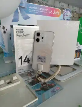 OPPO RENO 14F 5G 8/256 HP KAMERA SETARA IPHONE
