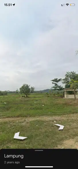 DIJUAL KAVLING BESAR UK 2.3 HA LOKASI DI PRING SEWU LAMPUNG