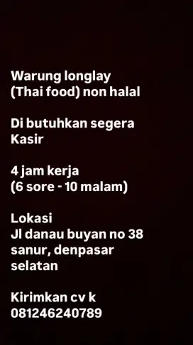 Longlay warung thailand