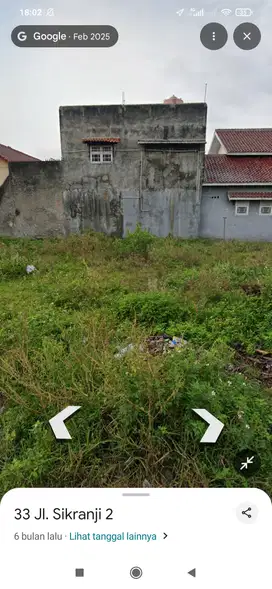 Tanah kavling siap bangun