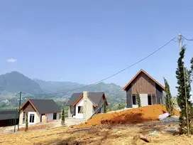 Villa bergaya Eropa di jalur puncak 2 SHM harga mulai 54 jutaan