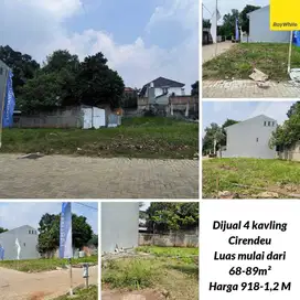 Jual Segera Tanah Kavling di Cirendeu Tarumanegara