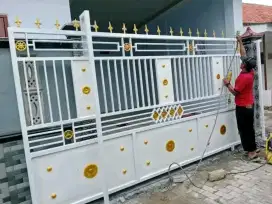 Tukang las pembuatan pagar kanopi tralis jendela