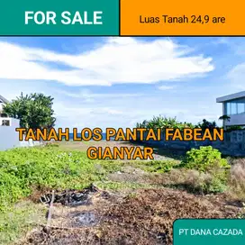TANAH LOSS PABEAN GIANYAR 24,93 ARE