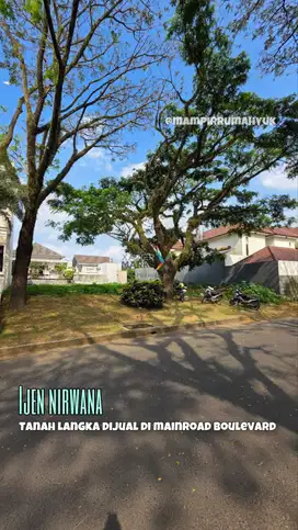 Tanah langka tengah kota di Ijen Nirwana Boulevard Klojen Malang