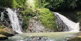 Tanah dengan view air terjun dan jungle di tabanan bali