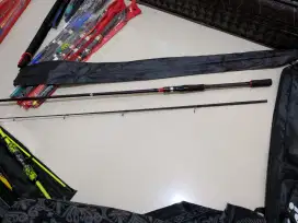 Joran pancing Murah Carbon Hollow panjang 2.40, 2,10Meter Baru