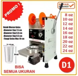 QME Mesin cup sealer mesin press